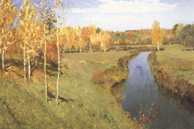 Isaac Ilich Levitan Golden Autumn (nn02)